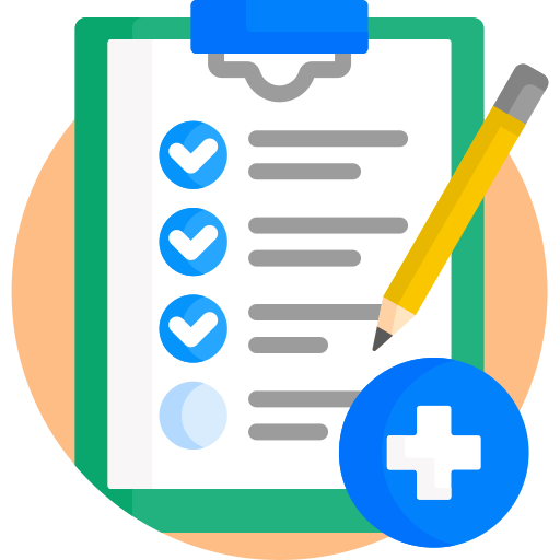 Get valuable health reports and charts icon